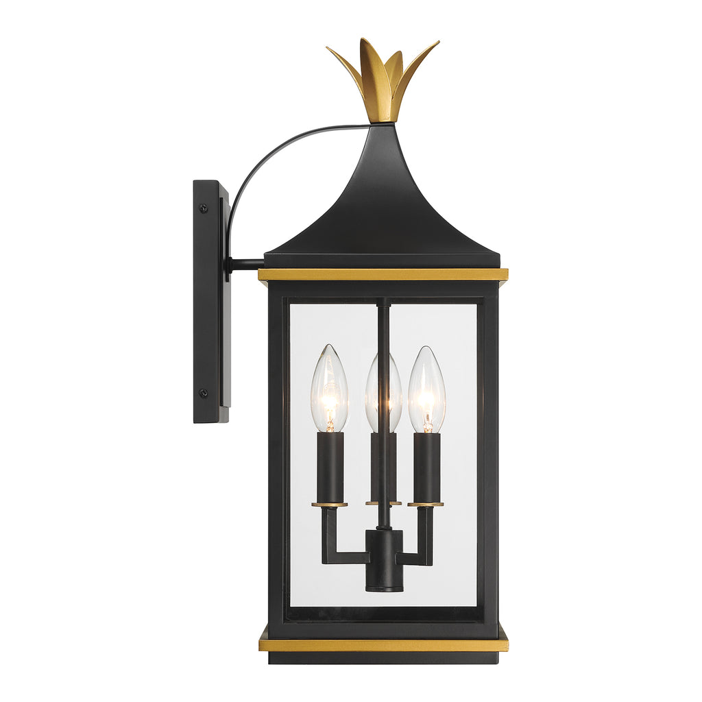 Simpson 3 Light Outdoor Sconce