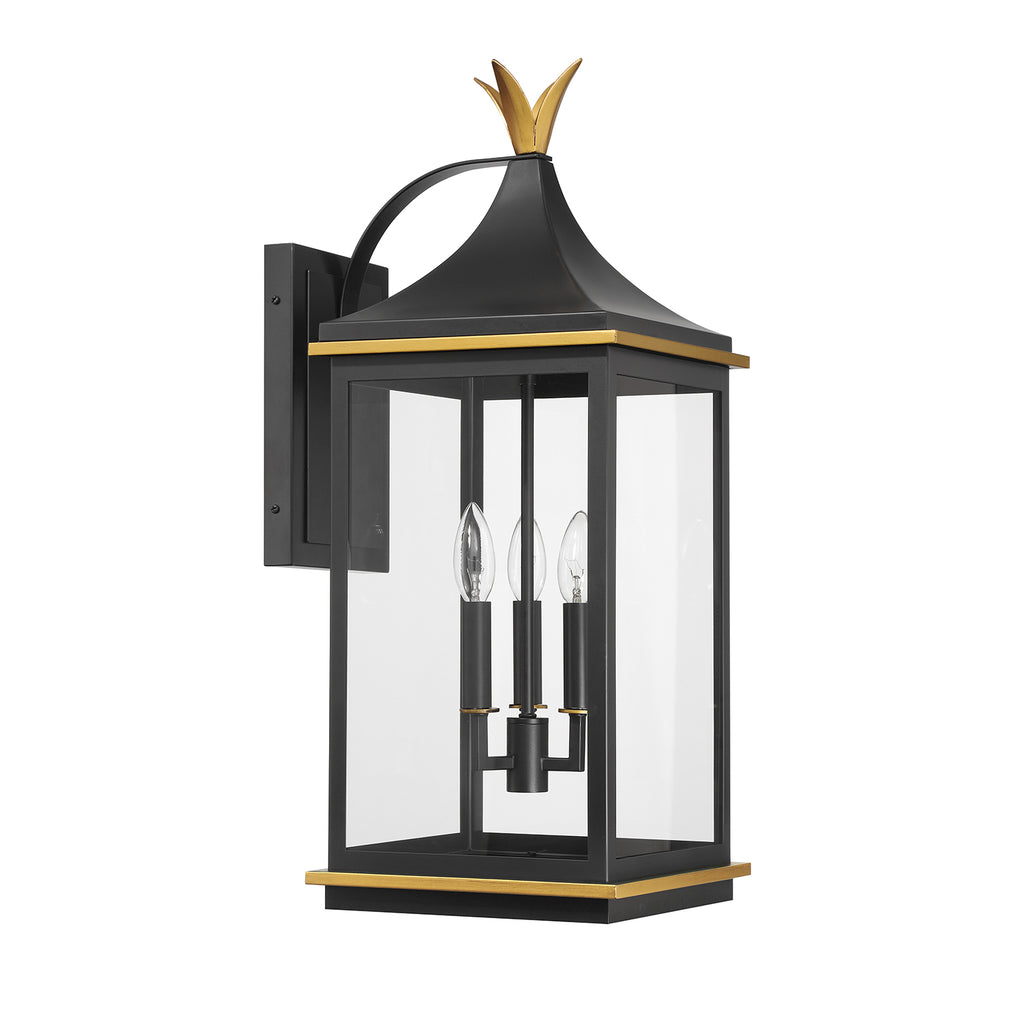 Simpson 3 Light Outdoor Sconce