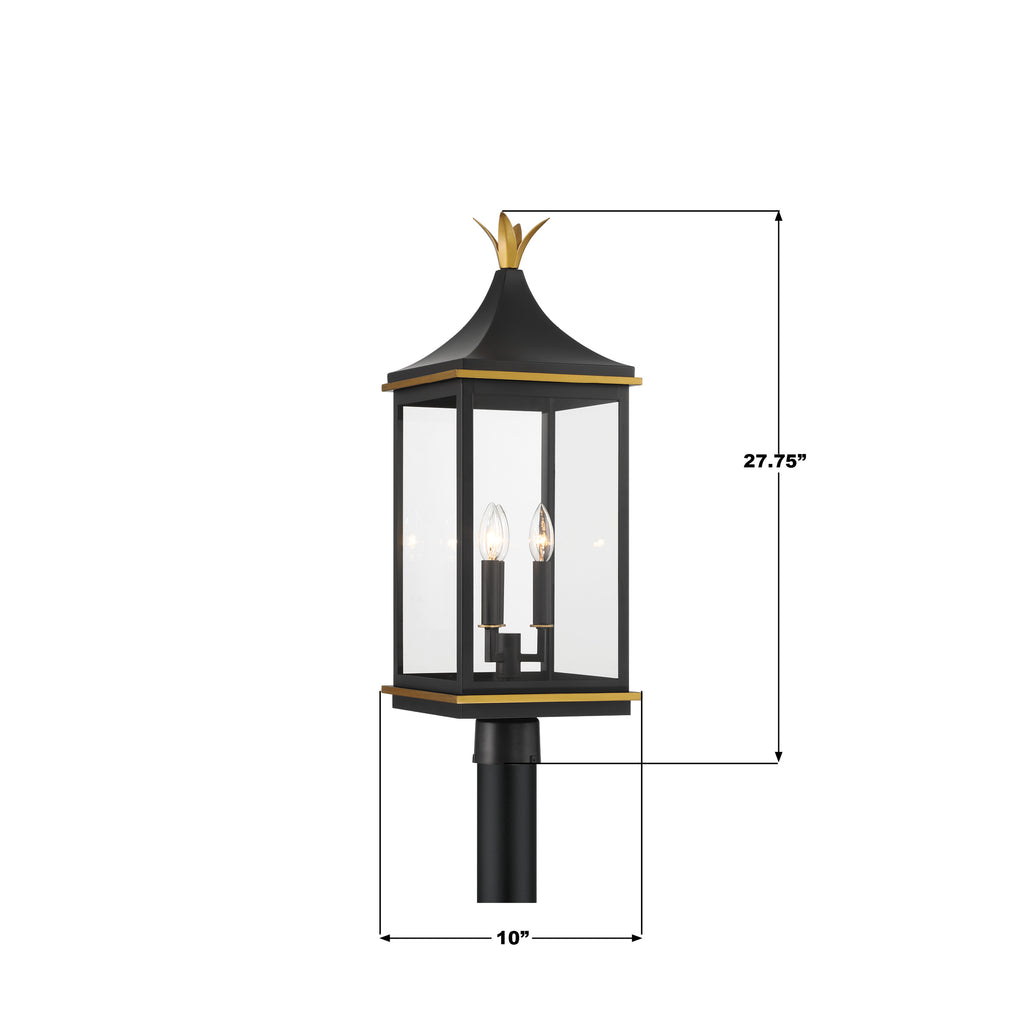 Simpson 3 Light Outdoor Sconce