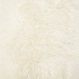 Lalo Lambskin Throw - Cream