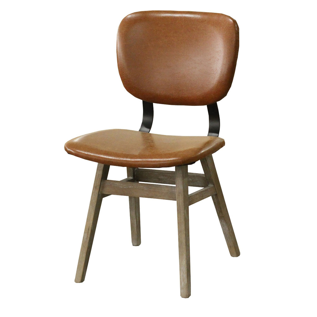 Fraser Dining Chair - Tan Brown - Set of 2
