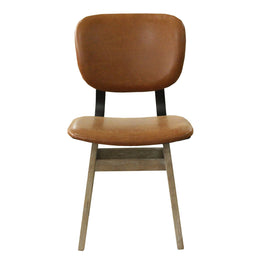 Fraser Dining Chair - Tan Brown - Set of 2