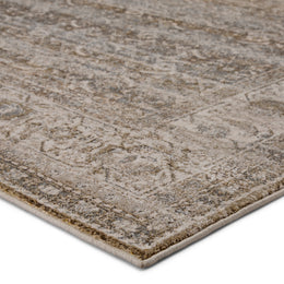 Vibe by Jaipur Living Ilias Oriental Gray/ Tan Runner Rug