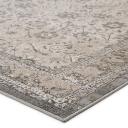 Vibe by Jaipur Living Odel Oriental Gray/ White Runner Rug