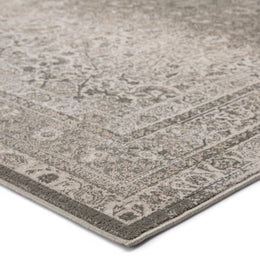 Vibe by Jaipur Living Safiyya Oriental Gray/ White Runner Rug