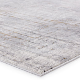 Vibe by Jaipur Living Toril Abstract Gray/ Gold Runner Rug