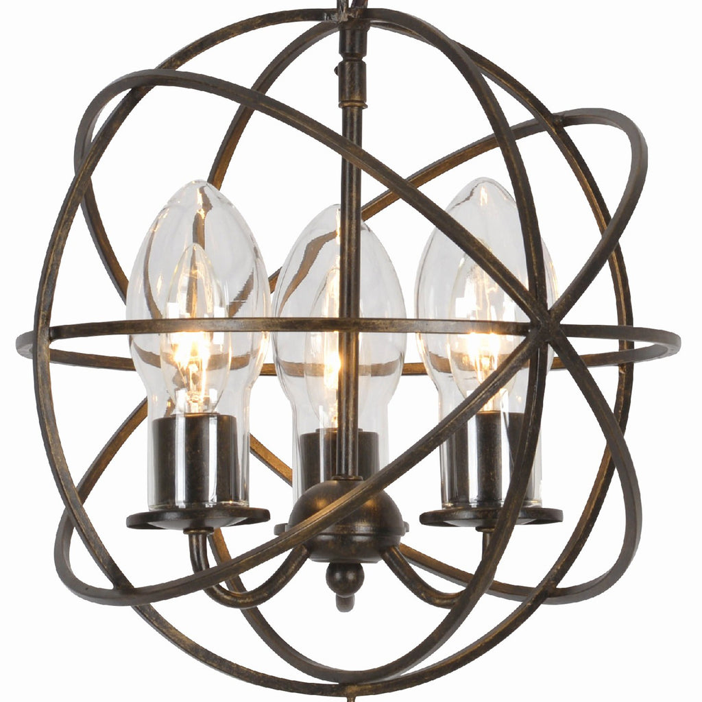 Solaris 3 Light Outdoor Chandelier