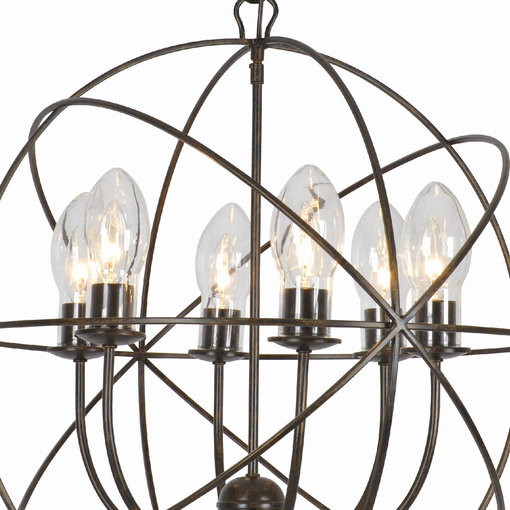 Solaris 6 Light Outdoor Chandelier