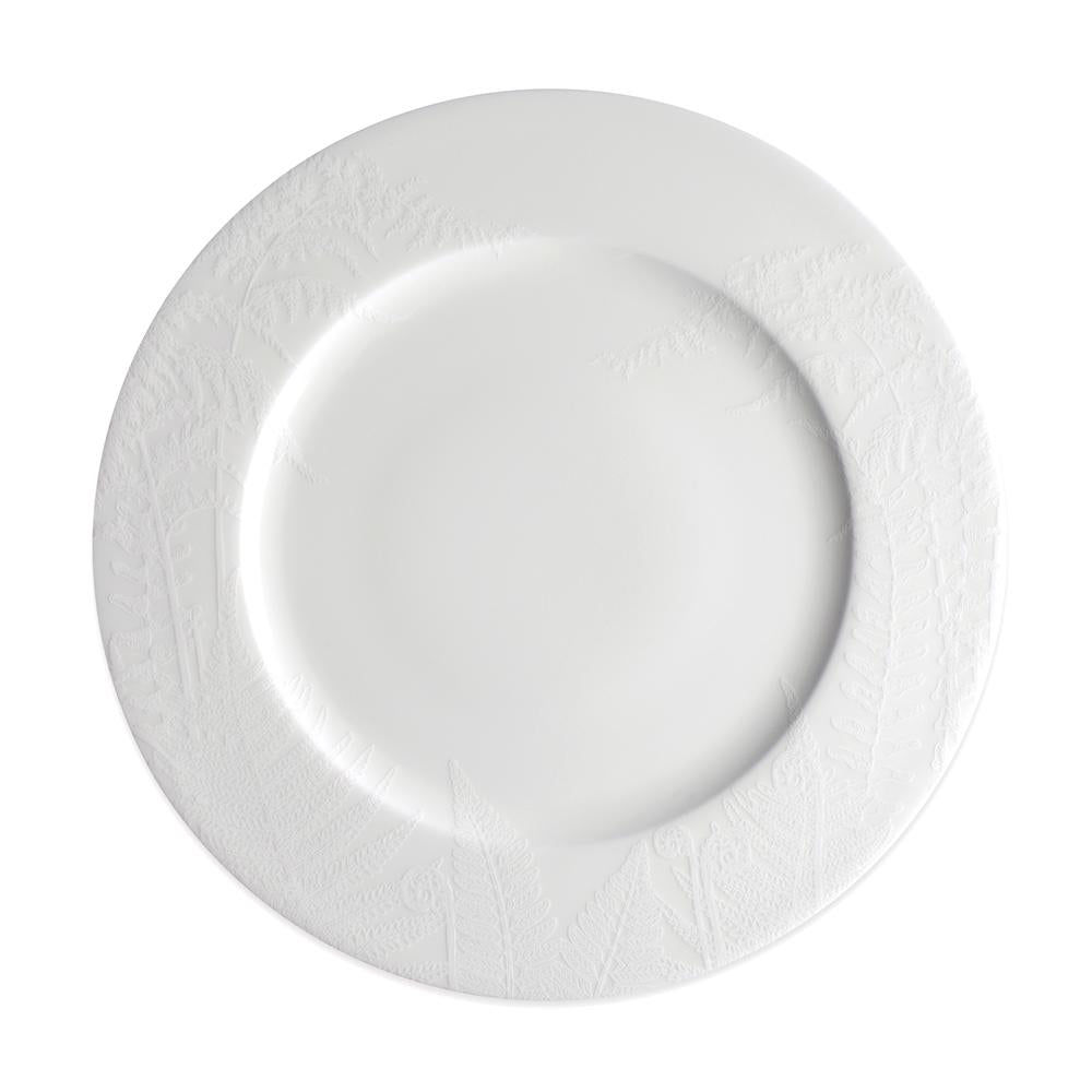 Spring White Dinner Plate