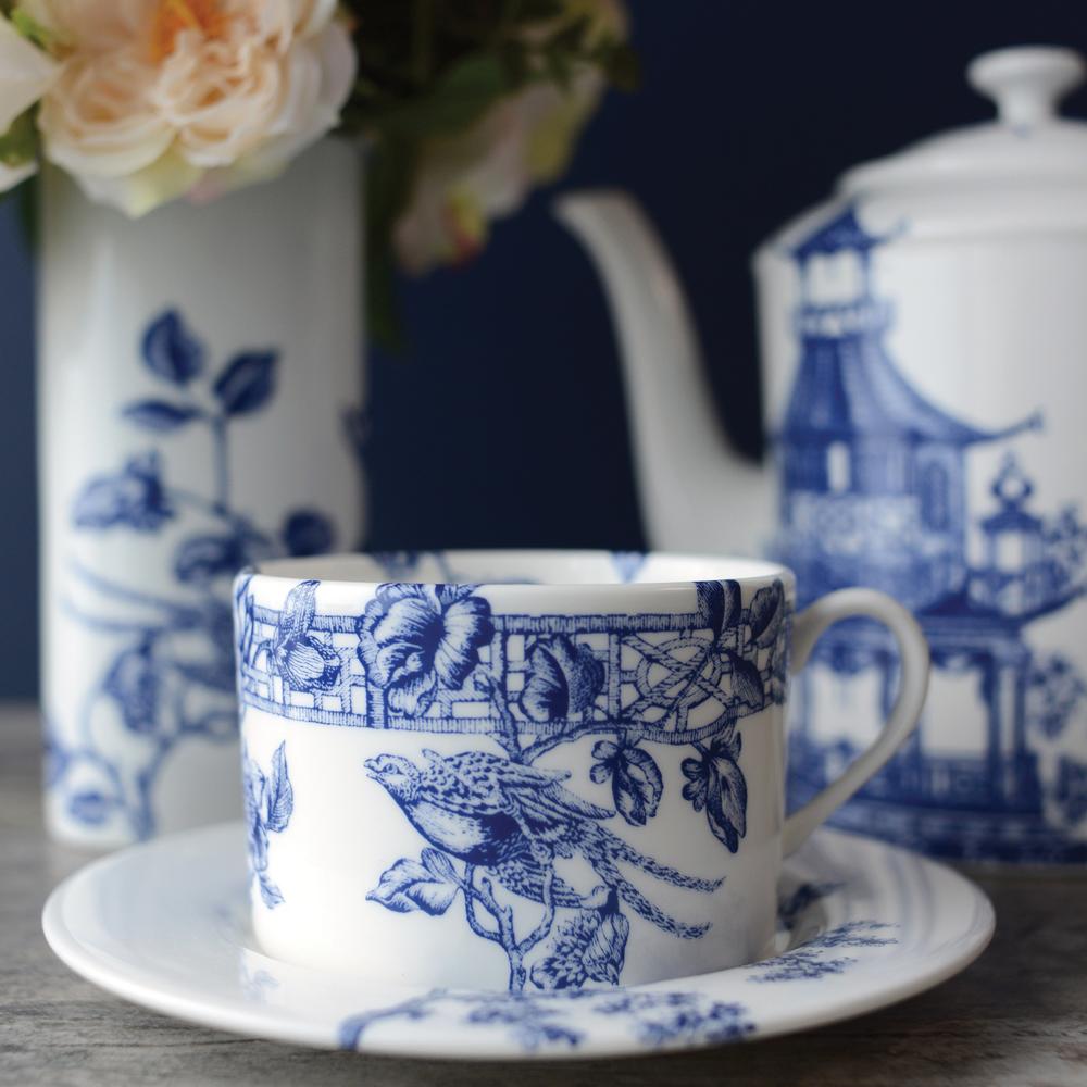 Williamsburg Collection - Chinoiserie Toile Cup & Saucer