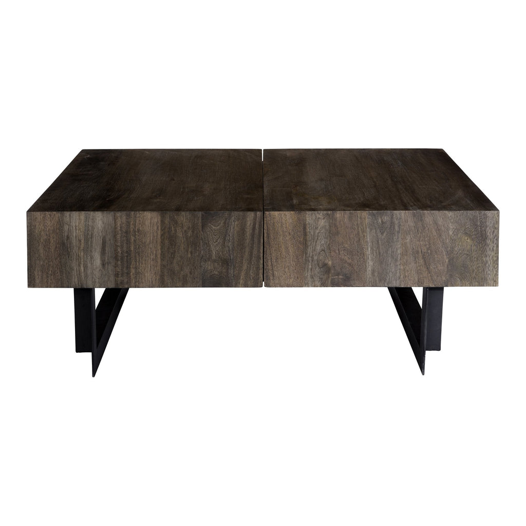 Tiburon Storage Coffee Table, Natural