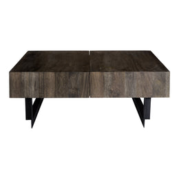 Tiburon Storage Coffee Table, Natural