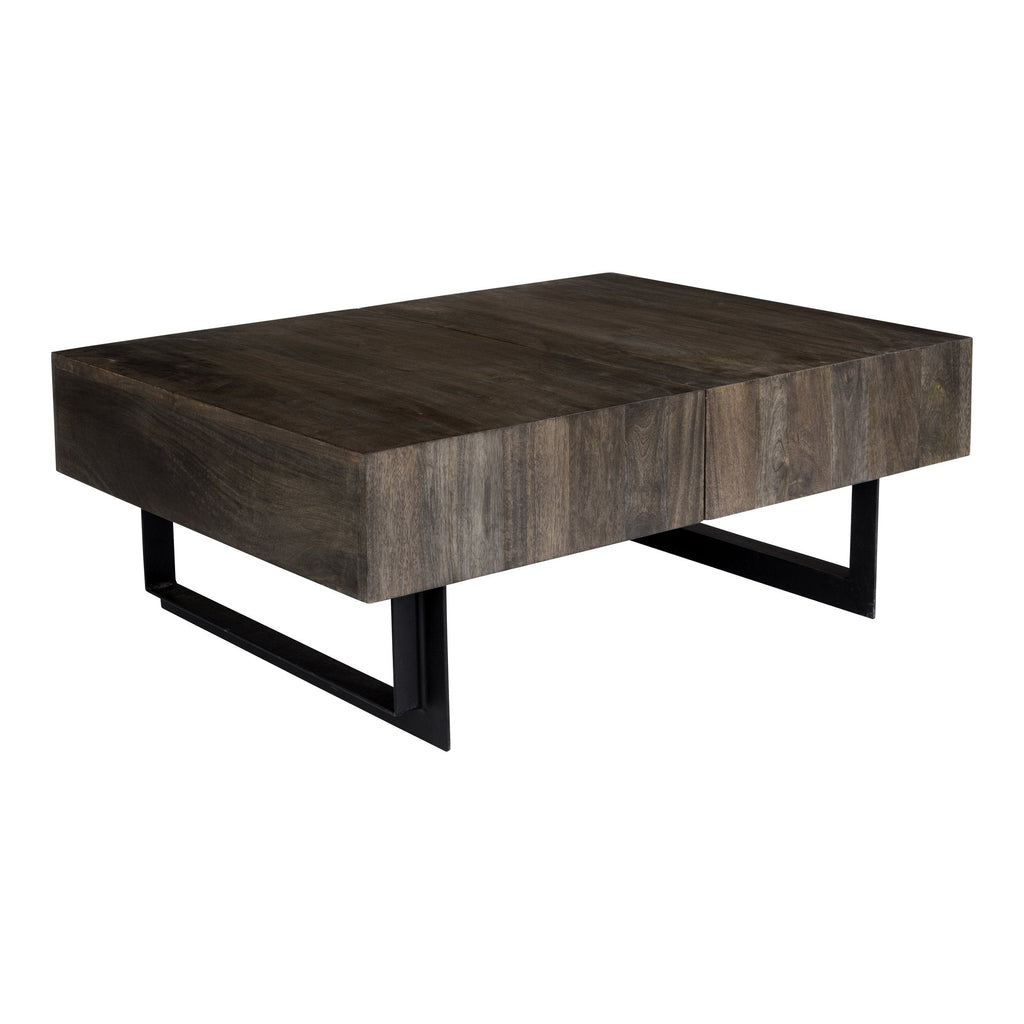 Tiburon Storage Coffee Table, Natural