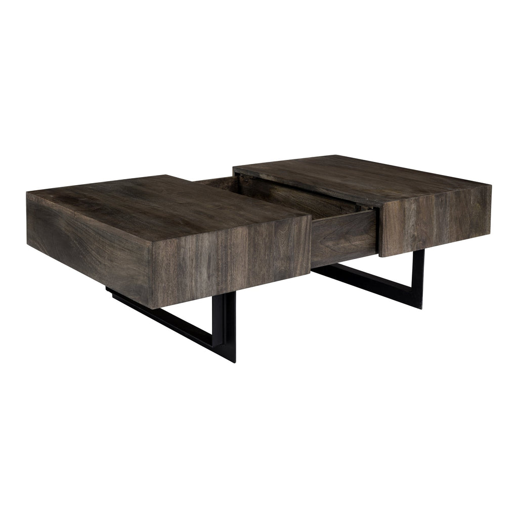 Tiburon Storage Coffee Table, Natural