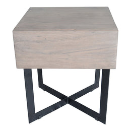 Tiburon Side Table, Grey