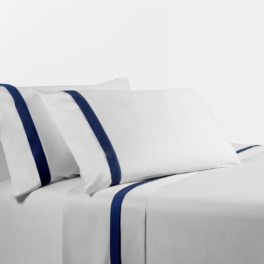 350 TC Flange Design Sheet Set, King Navy