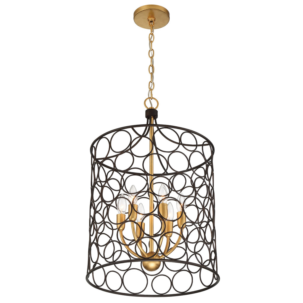 Stemmons 6 Light Lantern Chandelier