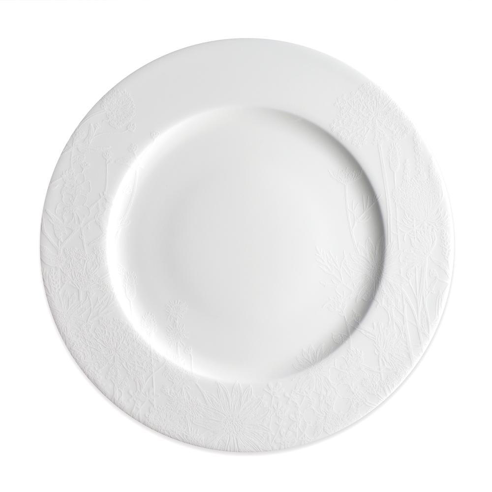 Summer White Dinner Plate
