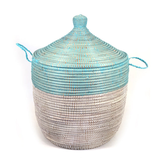 Medium Two Tone Basket