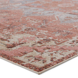 Vibe by Jaipur Living Priyah Indoor/ Outdoor Medallion Pink/ Gray Area Rug