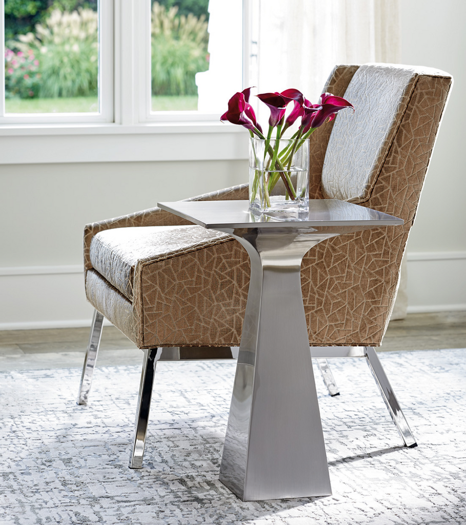 Amani Chair with Polished Chrome Base