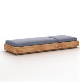 Kinta Outdoor Chaise in Navy