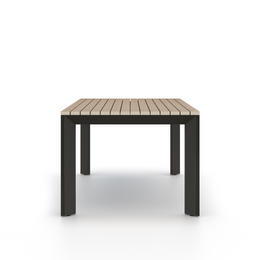 Kelso Outdoor Dining Table Washed Brown