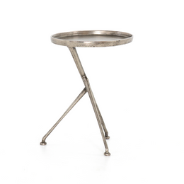 Schmidt Accent Table Antique Nickel