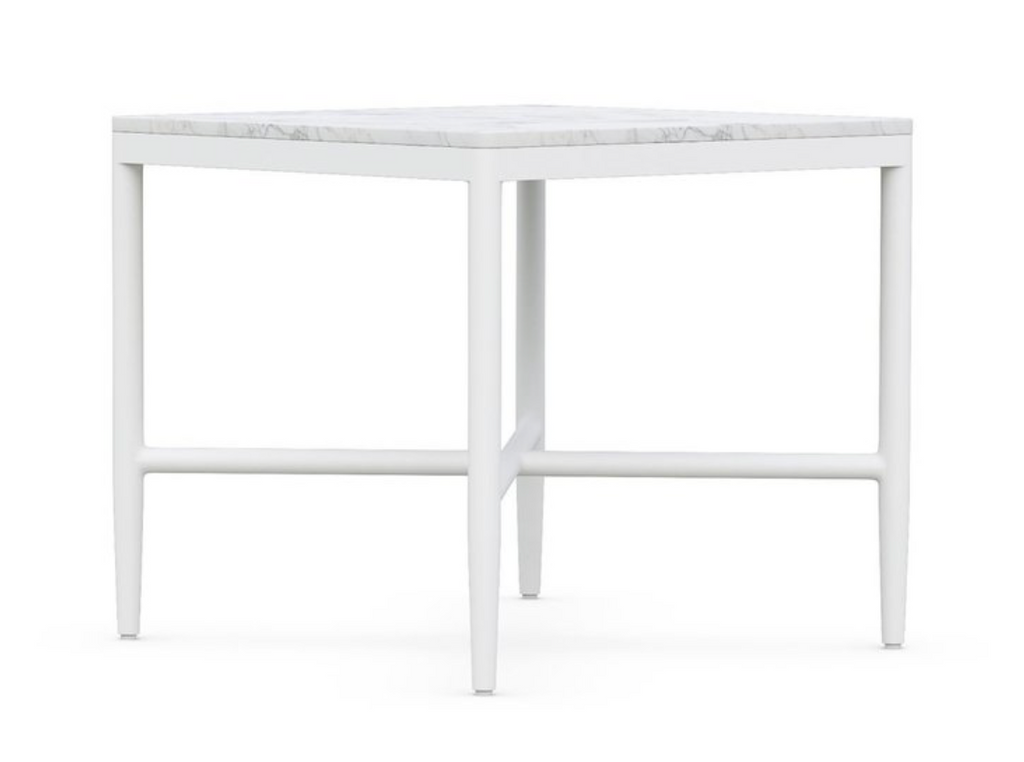 Corsica Side Table - White