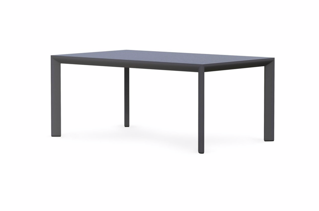 Porto Rectangular Dining Table - Charcoal