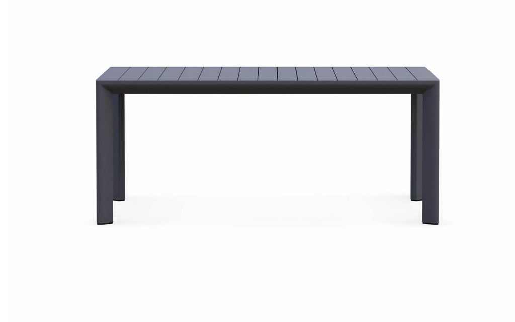 Porto Rectangular Dining Table - Charcoal