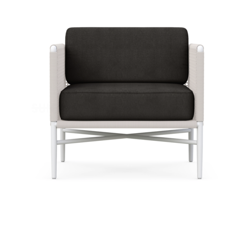 Corsica Club Chair - Charcoal