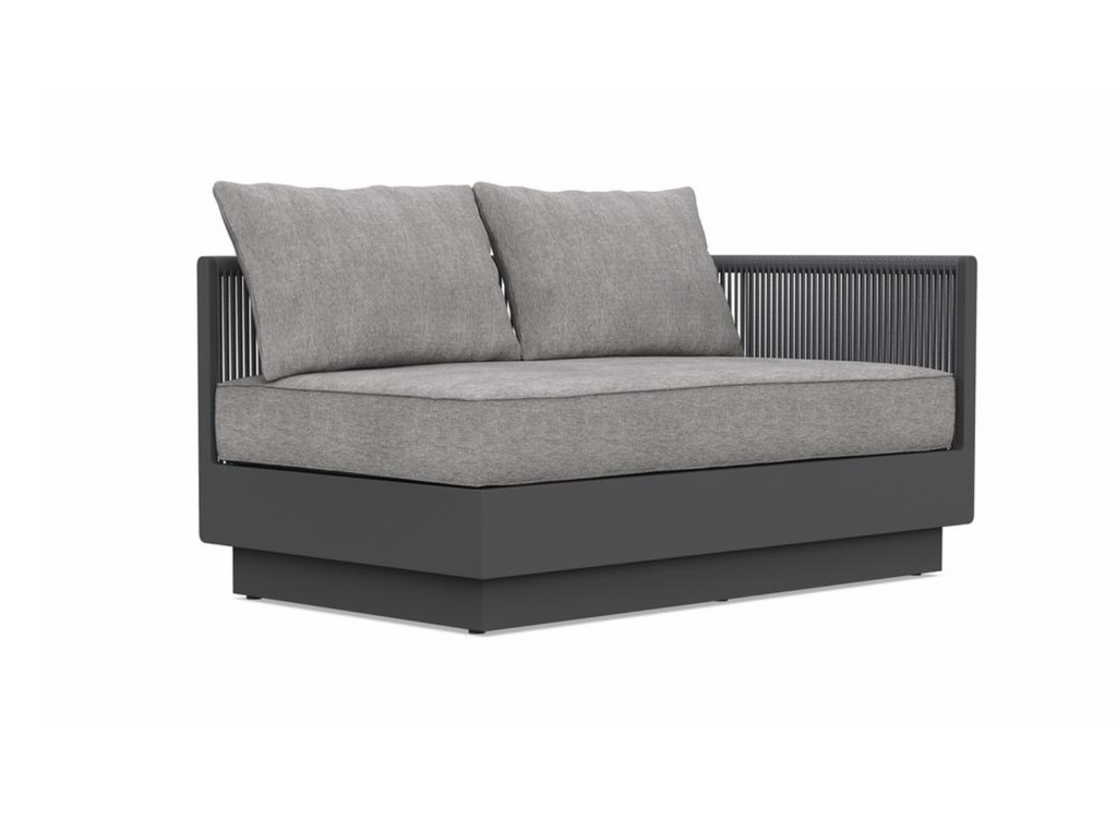 Porto Right Arm Sofa - Haze