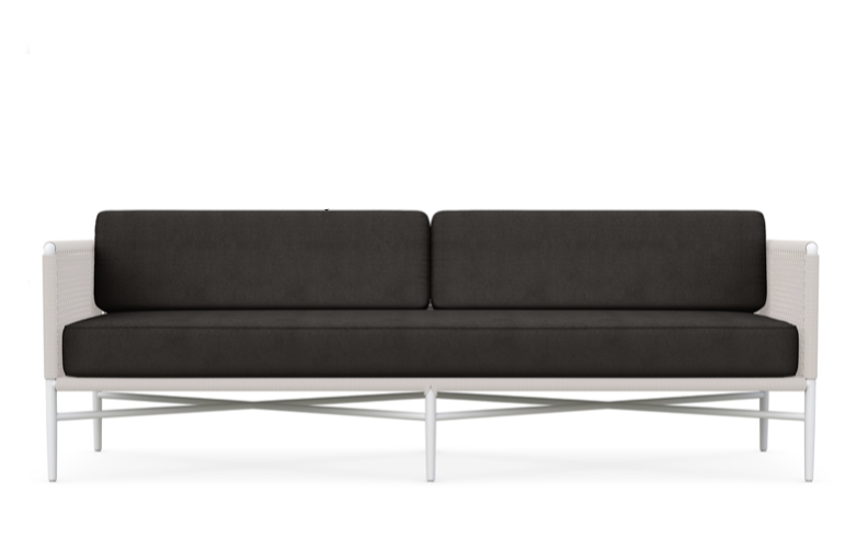 Corsica 3 Seat Sofa - Charcoal