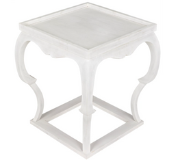 Bellini Side Table, White Wash