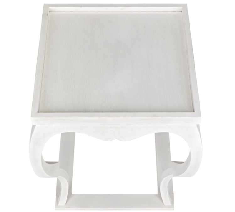 Bellini Side Table, White Wash