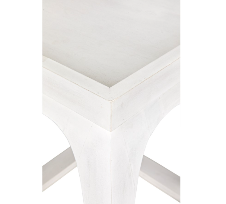 Bellini Side Table, White Wash