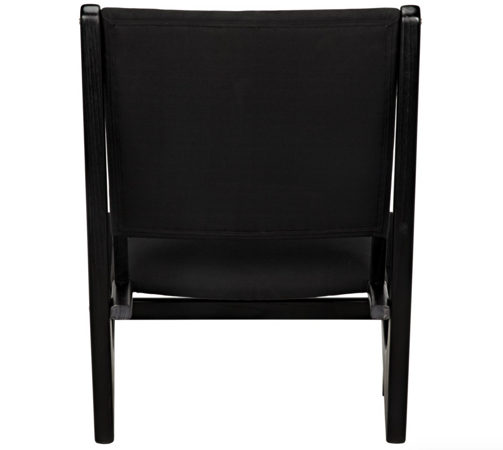 Boomerang Chair, Charcoal Black