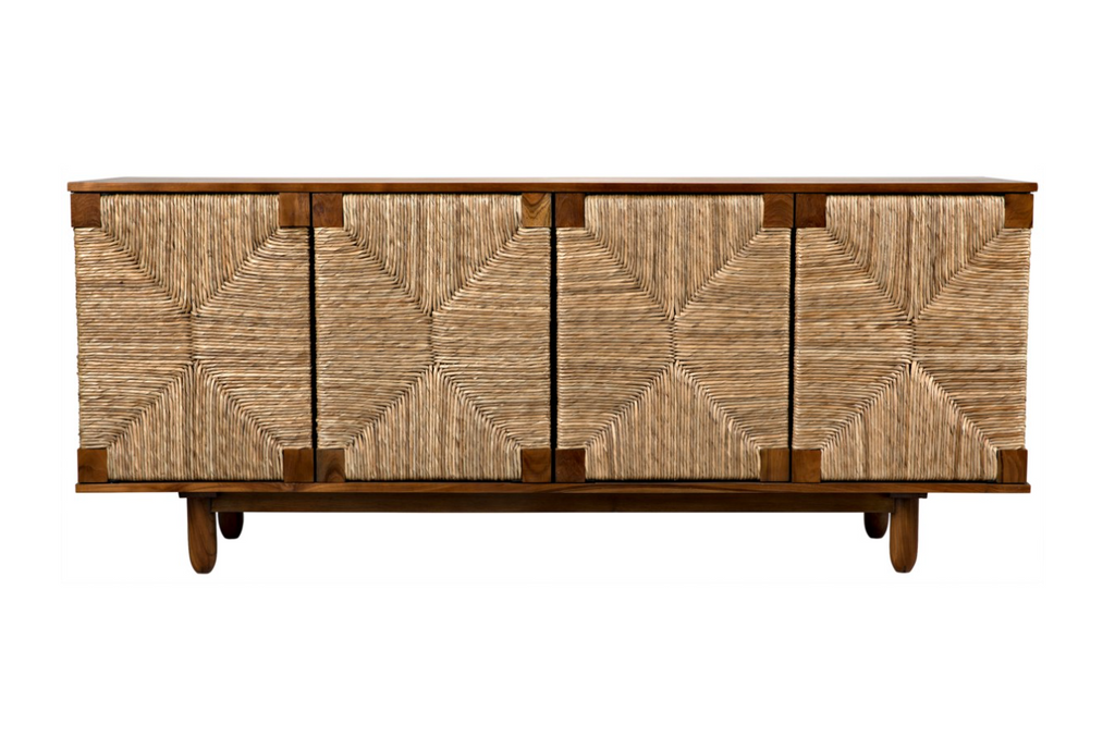 Brook 4 Door Sideboard, Teak