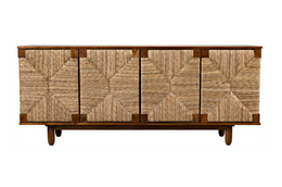 Brook 4 Door Sideboard, Teak