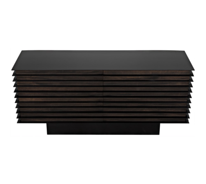 Elevation Sideboard, Ebony Walnut w/Metal