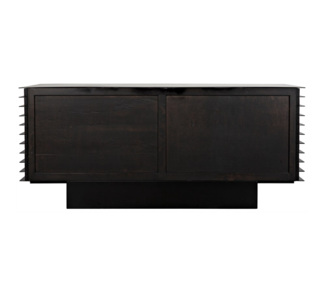 Elevation Sideboard, Ebony Walnut w/Metal