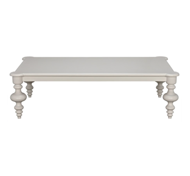 Graff Coffee Table, Solid White