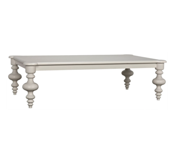 Graff Coffee Table, Solid White