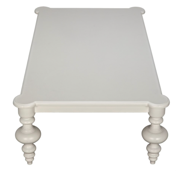 Graff Coffee Table, Solid White