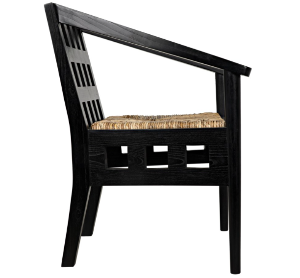 Humboldt Chair, Charcoal Black