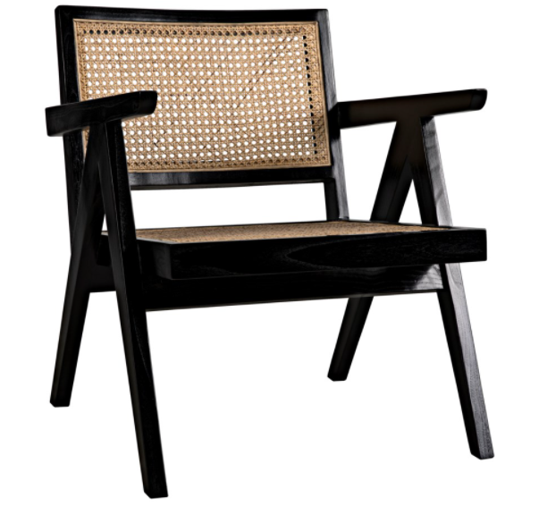 Jude Relax Chair, Charcoal Black