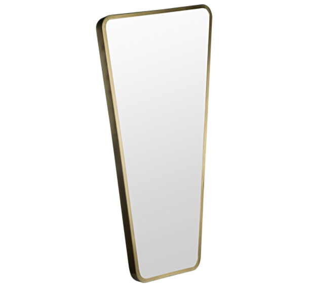 Juliet Mirror, Antique Brass