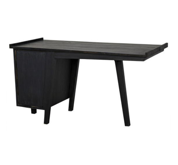 Kennedy Desk, Charcoal Black