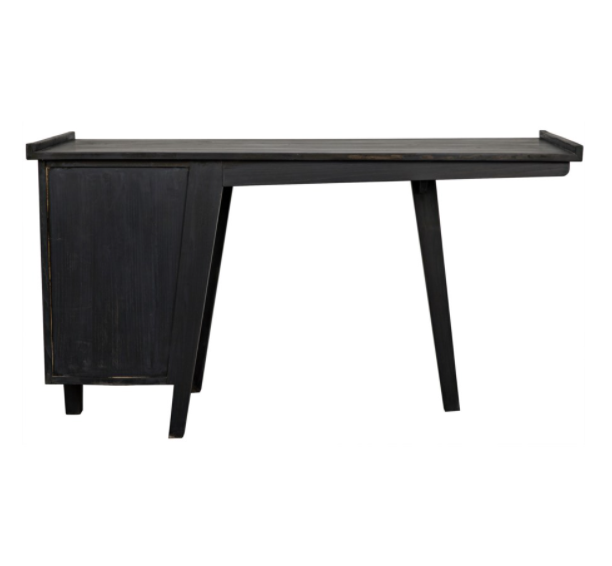 Kennedy Desk, Charcoal Black